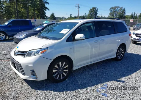 2020 Toyota Sienna Limited Premium from USA, damaged, VIN 5TDDZ3DC3LS234793